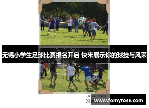 无锡小学生足球比赛报名开启 快来展示你的球技与风采