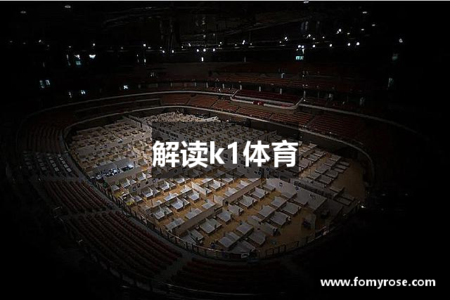 解读k1体育